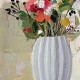 Still Life with Flowers,12in.x9in.,oil on panel,2015